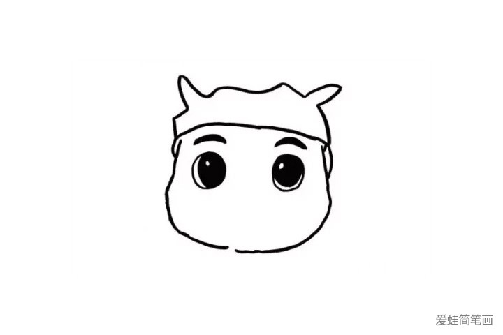 3.黑黑的眉毛、大大的眼睛，使猪猪侠的形象更加生动，小朋友们觉得呢？